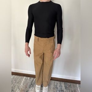 NANUSHKA Tan Miles Trousers